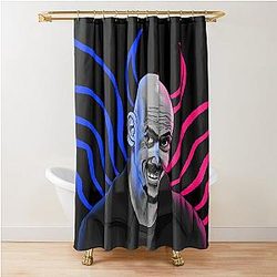Mr. Inbetween Ray Showsmith Shower Curtain