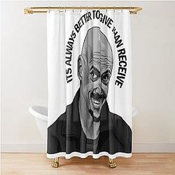 Mr. Between Showsmith Shower Curtain