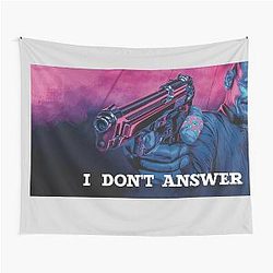 I don't answer questions - Ray Shoesmith Mr Inbetween Tapestry
