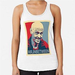 Mr Inbetween Racerback Tank Top