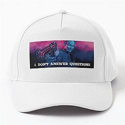 I don't answer questions - Ray Shoesmith Mr Inbetween Baseball Cap