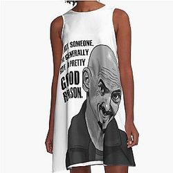 Mr. Inbetween Ray Showsmith A-Line Dress