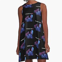 Mr. Inbetween Ray Showsmith 4-Line Dress