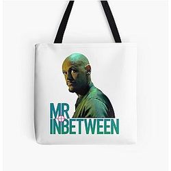 Mr. Inbetween Ray Shoesmith All Over Print Tote Bag