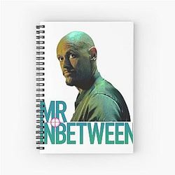 Mr. Inbetween Ray Shoesmith Spiral Notebook