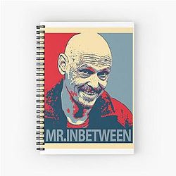 Mr Inbetween Spiral Notebook