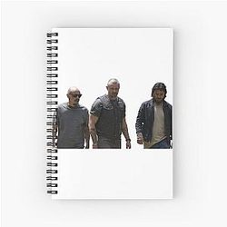 Mr. In Between Spiral Notebook