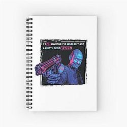 Mr. Inbetween Spiral Notebook
