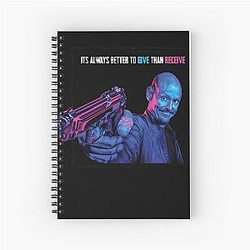 Mr. Inbetween Ray Showsmith Spiral Notebook