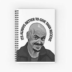 Mr Inbetween Spiral Notebook