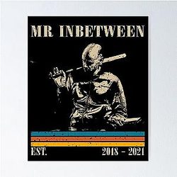 Retro Mr. In-Between Poster