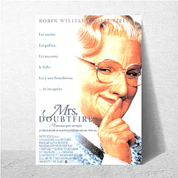 Mrs. Doubtfire My Favorite Robin Williams Film Mrs. Doubtfire Posters