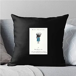 Mrs. Doubtfire The World Is My Stage Mrs. Doubtfire Pillows Cover
