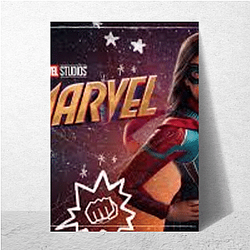 Rising Heroine Ms Marvel Posters