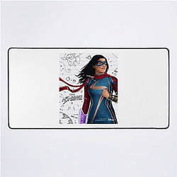 Stretching Abilities Ms Marvel Mouse Pads