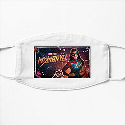 Rising Heroine Ms Marvel Face Masks