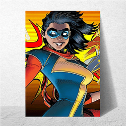 Young Avenger Ms Marvel Posters