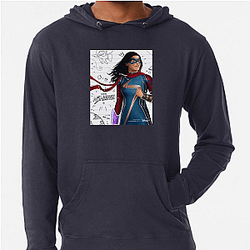 Stretching Abilities Ms Marvel Hoodies