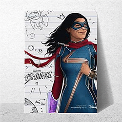 Stretching Abilities Ms Marvel Posters