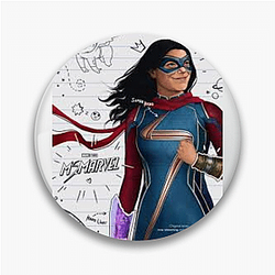 Stretching Abilities Ms Marvel Pins