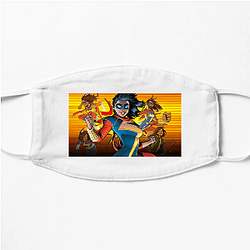 Young Avenger Ms Marvel Face Masks