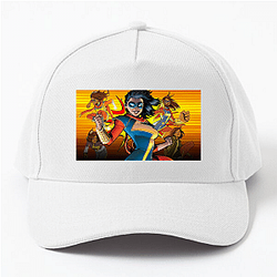 Young Avenger Ms Marvel Hats & Caps