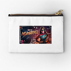 Rising Heroine Ms Marvel Zipper Pouches
