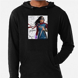Stretching Abilities Ms Marvel Hoodies