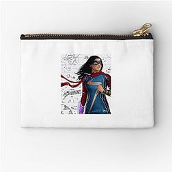 Stretching Abilities Ms Marvel Zipper Pouches