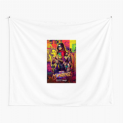 Teen Hero Ms Marvel Tapestries