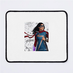 Stretching Abilities Ms Marvel Mouse Pads