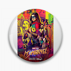 Teen Hero Ms Marvel Pins