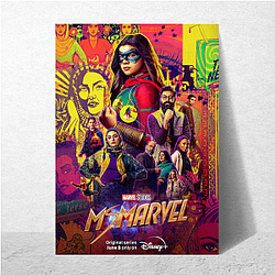 Teen Hero Ms Marvel Posters