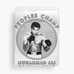 Muhammad Ali Em Circle vs Duvet Cover