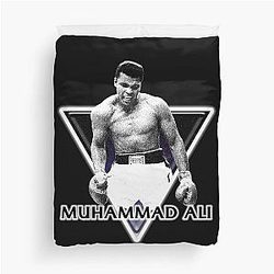 Muhammad Ali Em capa de edredão