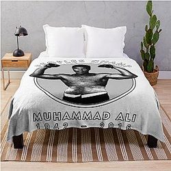 Muhammad Ali in Cerchio Lancia Blanket