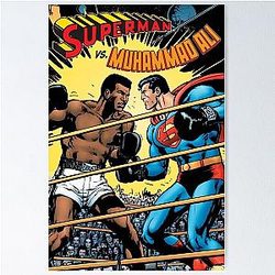 Muhammad Ali Versus Superheroes