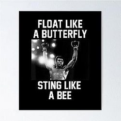 Muhammad Ali Flotas como cartero mariposa