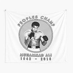 Muhammad Ali em Círculo UP Tapeçaria