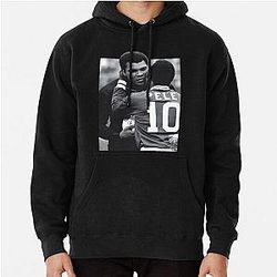 Pele Muhammad Ali Cappuccio classico Pullover
