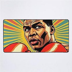 Muhammad Ali T-Shirt - Boxing Legend and Champion Merch Desk Mat
