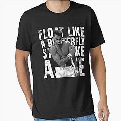 Flutuar como Muhammad Ali lenda vintage presente para fãs T-shirt essencial