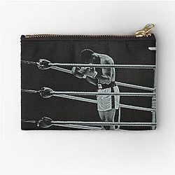 Muhammad Ali Praying Zipper Pouch