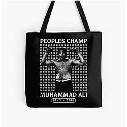 Muhammad Ali I Over Print Tote Bag