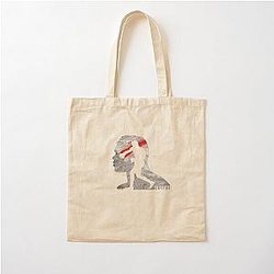 Muhammad Ali Tote bag in cotone