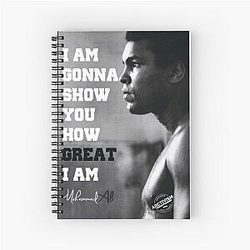 Muhammad Ali Notebook spirale