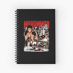 Muhammad Ali Retro Collage Notebook