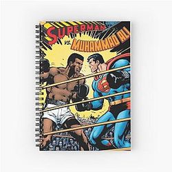 Muhammad Ali Libretto di note a spirale di Versus Superheroes