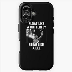 Muhammad Ali Float como uma borboleta Caso Tough iPhone