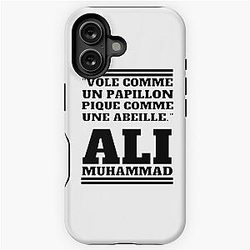 Volare come una farfalla FR Black iPhone Tough Case